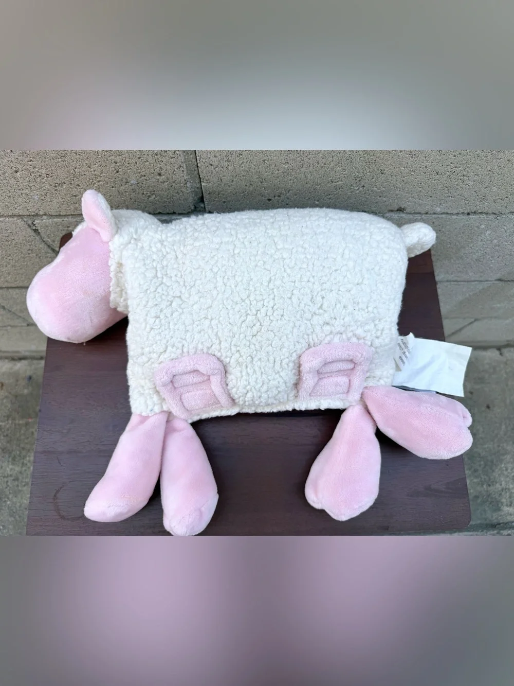 Little Miracles Snuggle Me Sheep Pillow